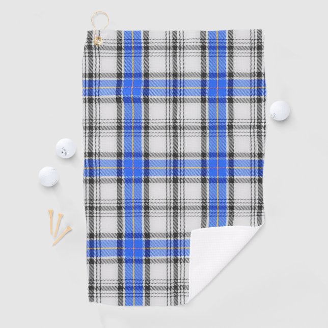 Clan Hannay Scottish Tartan Golf Towel (InSitu)