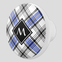 Clan Hannay Tartan Ceramic Knob