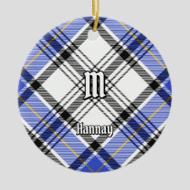 Clan Hannay Tartan Ceramic Ornament