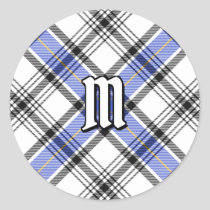 Clan Hannay Tartan Classic Round Sticker