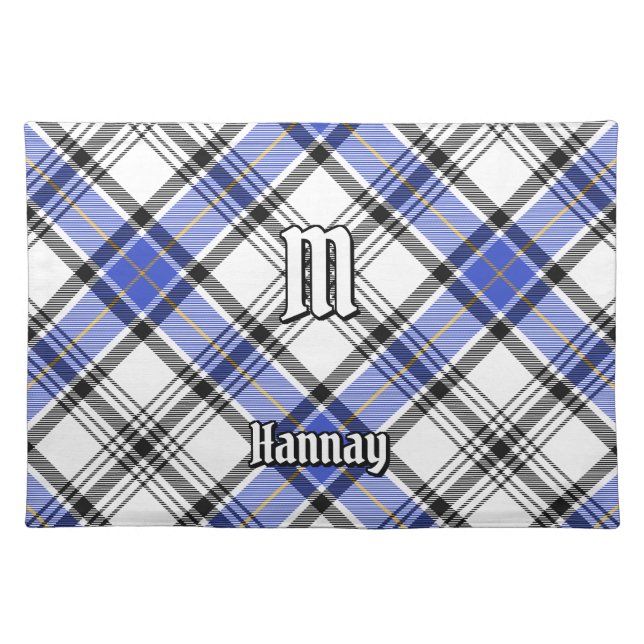 Clan Hannay Tartan Cloth Placemat (Front)