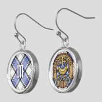 Clan Hannay Tartan Earrings