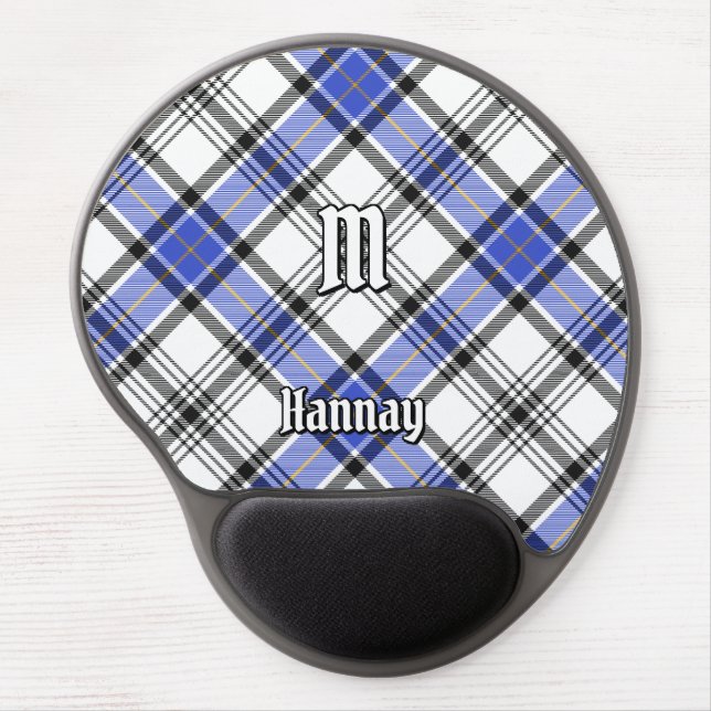 Clan Hannay Tartan Gel Mouse Pad (Front)