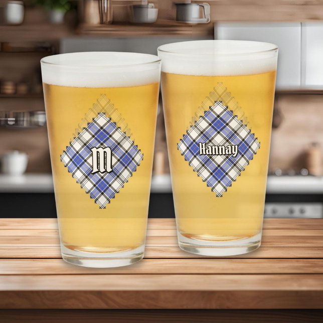 Clan Hannay Tartan Glass (Creator Uploaded)