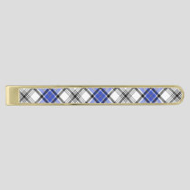 Clan Hannay Tartan Gold Finish Tie Bar