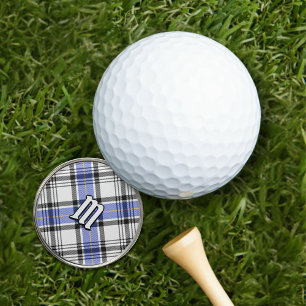 Clan Hannay Tartan Golf Ball Marker