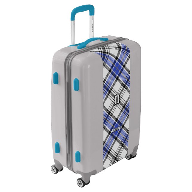 Clan Hannay Tartan Luggage (Rotated Left)