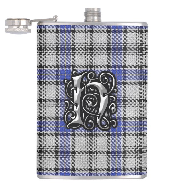 Clan Hannay Tartan Old Scotland Flask (Opened)