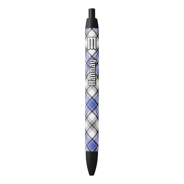 Clan Hannay Tartan Pen (Front Vertical)