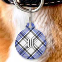 Clan Hannay Tartan Pet ID Tag