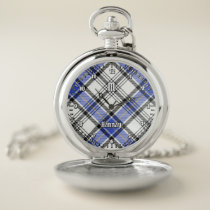 Clan Hannay Tartan Pocket Watch