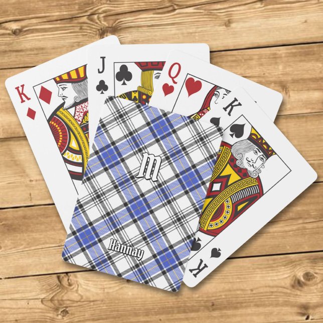 Clan Hannay Tartan Poker Cards (Creator Uploaded)