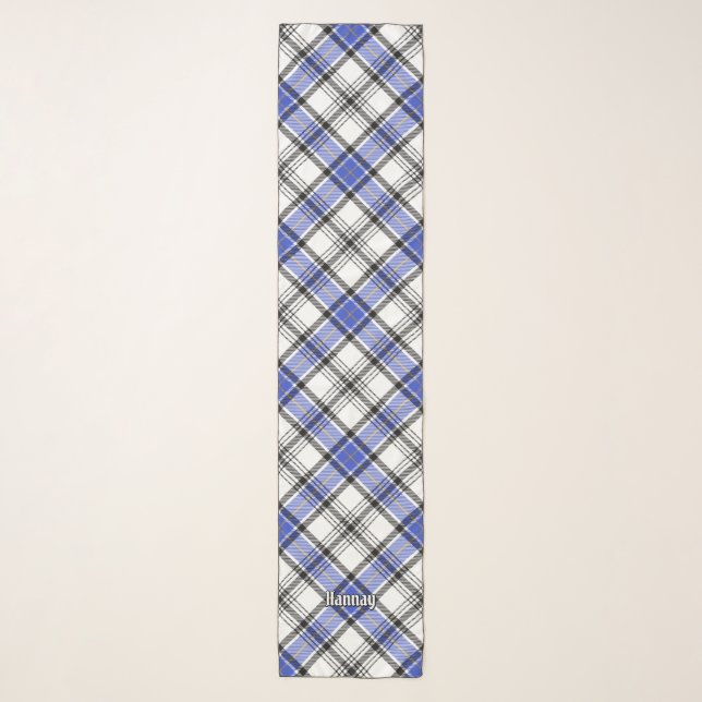 Clan Hannay Tartan Scarf (Front)