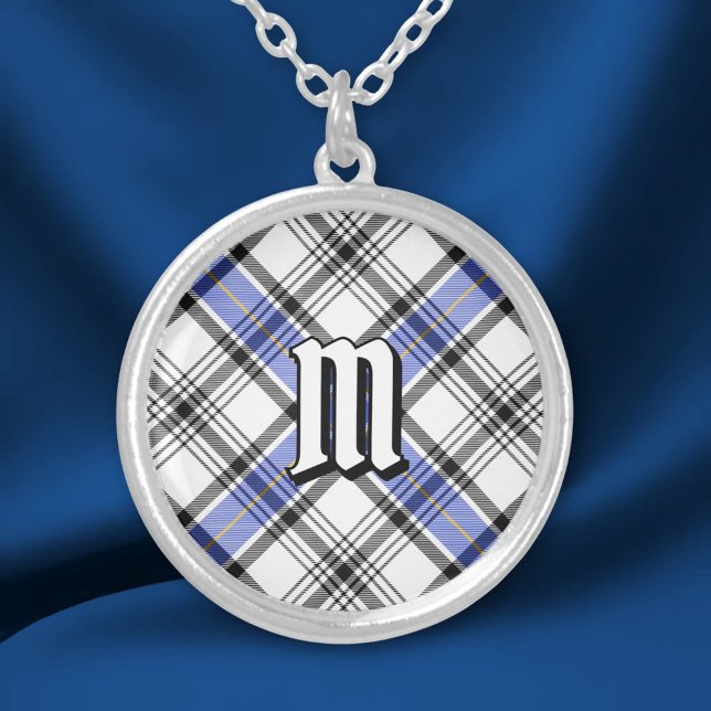 Clan Hannay Tartan Silver Plated Necklace (Creator Uploaded)