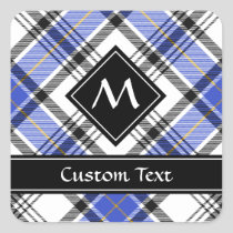 Clan Hannay Tartan Square Sticker
