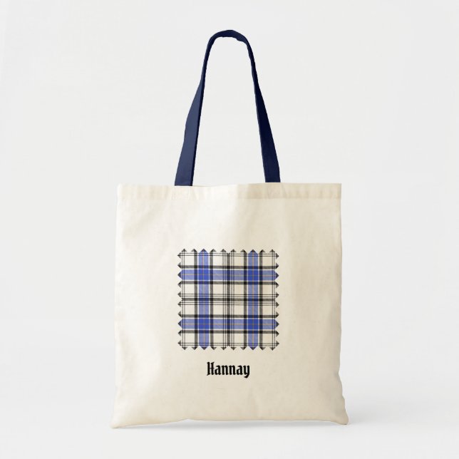 Clan Hannay Tartan Tote Bag (Front)