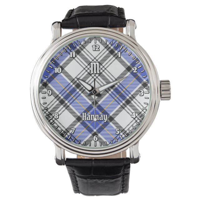 Clan Hannay Tartan Watch (Front)