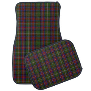 Clan Hargis Plaid Car Mat Set