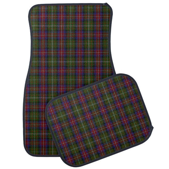 Clan Hargis Plaid Car Mat Set (Set)