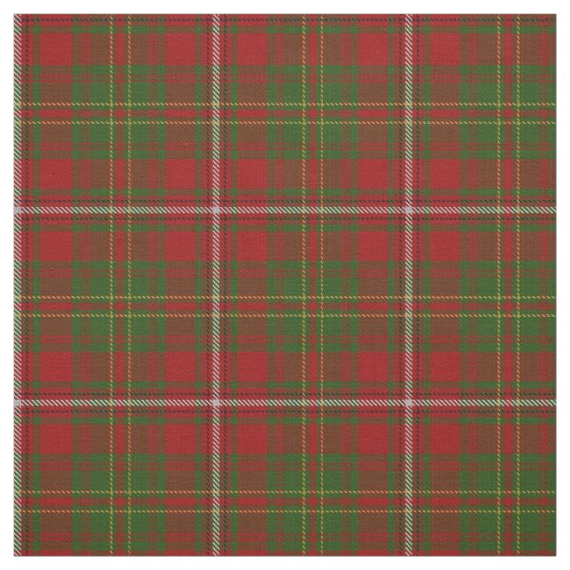 Clan Hay Scottish Tartan Plaid Fabric (Swatch)