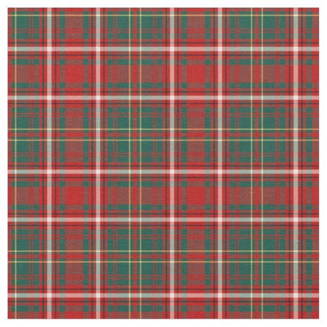 Clan Hay Tartan Fabric (Close Up)