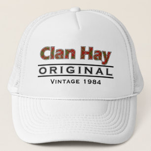 Clan Hay Vintage Customize Your Birthyear Trucker Hat