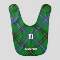 Clan Henderson Tartan Baby Bib