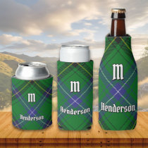 Clan Henderson Tartan Can Cooler