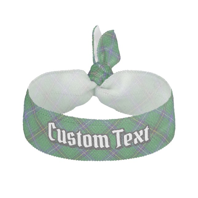 Clan Henderson Tartan Elastic Hair Tie (Front)