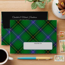 Clan Henderson Tartan Envelope