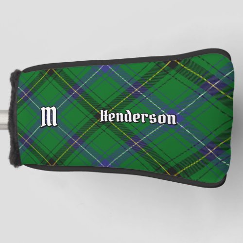 Clan Henderson Tartan Golf Head Cover