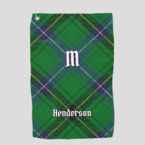 Clan Henderson Tartan Golf Towel