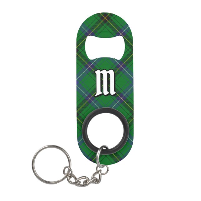Clan Henderson Tartan Keychain Bottle Opener (Front)