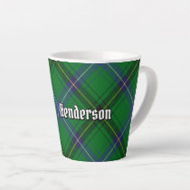 Clan Henderson Tartan Latte Mug