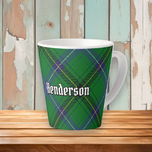 Clan Henderson Tartan Latte Mug