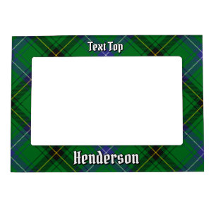 Clan Henderson Tartan Magnetic Frame