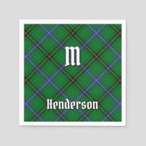 Clan Henderson Tartan Napkins