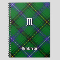 Clan Henderson Tartan Notebook