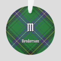 Clan Henderson Tartan Ornament