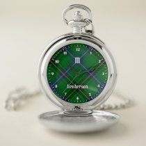 Clan Henderson Tartan Pocket Watch