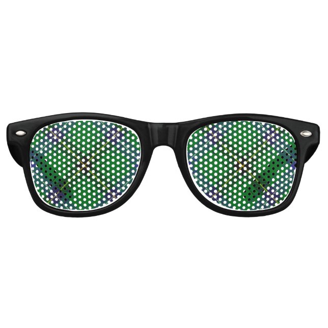 Clan Henderson Tartan Retro Sunglasses (Front)