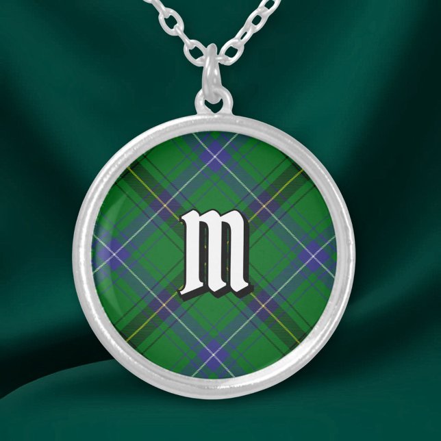 Clan Henderson Tartan Silver Plated Necklace (Creator Uploaded)