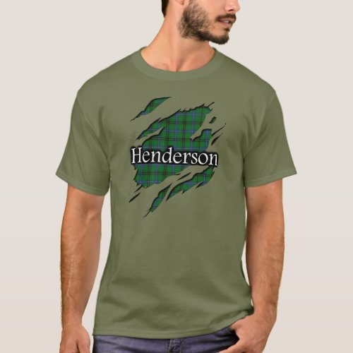 Clan Henderson Tartan Spirit Shirt