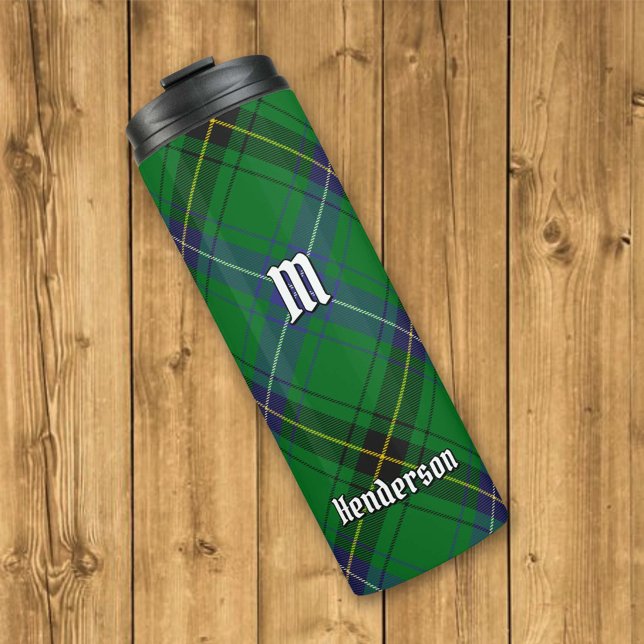 Clan Henderson Tartan Thermal Tumbler (Creator Uploaded)