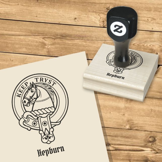 Clan Hepburn Crest Rubber Stamp (Creator Uploaded)