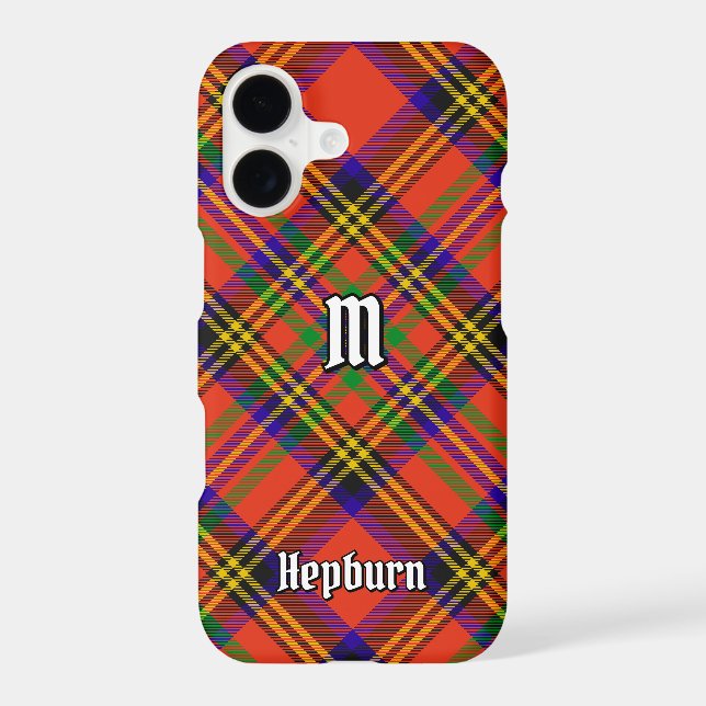 Clan Hepburn Tartan Case-Mate iPhone Case (Back)