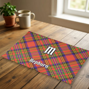 Clan Hepburn Tartan Cloth Placemat