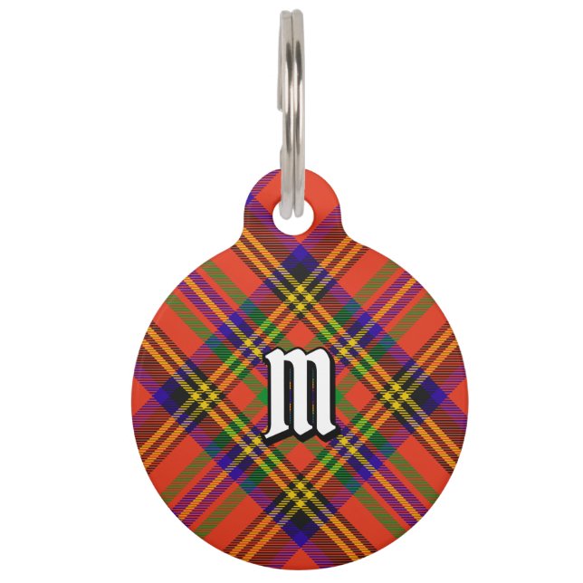 Clan Hepburn Tartan Pet ID Tag (Front)