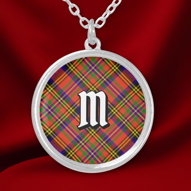 Clan Hepburn Tartan Silver Plated Necklace (Creator Uploaded)