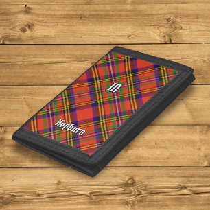 Clan Hepburn Tartan Trifold Wallet
